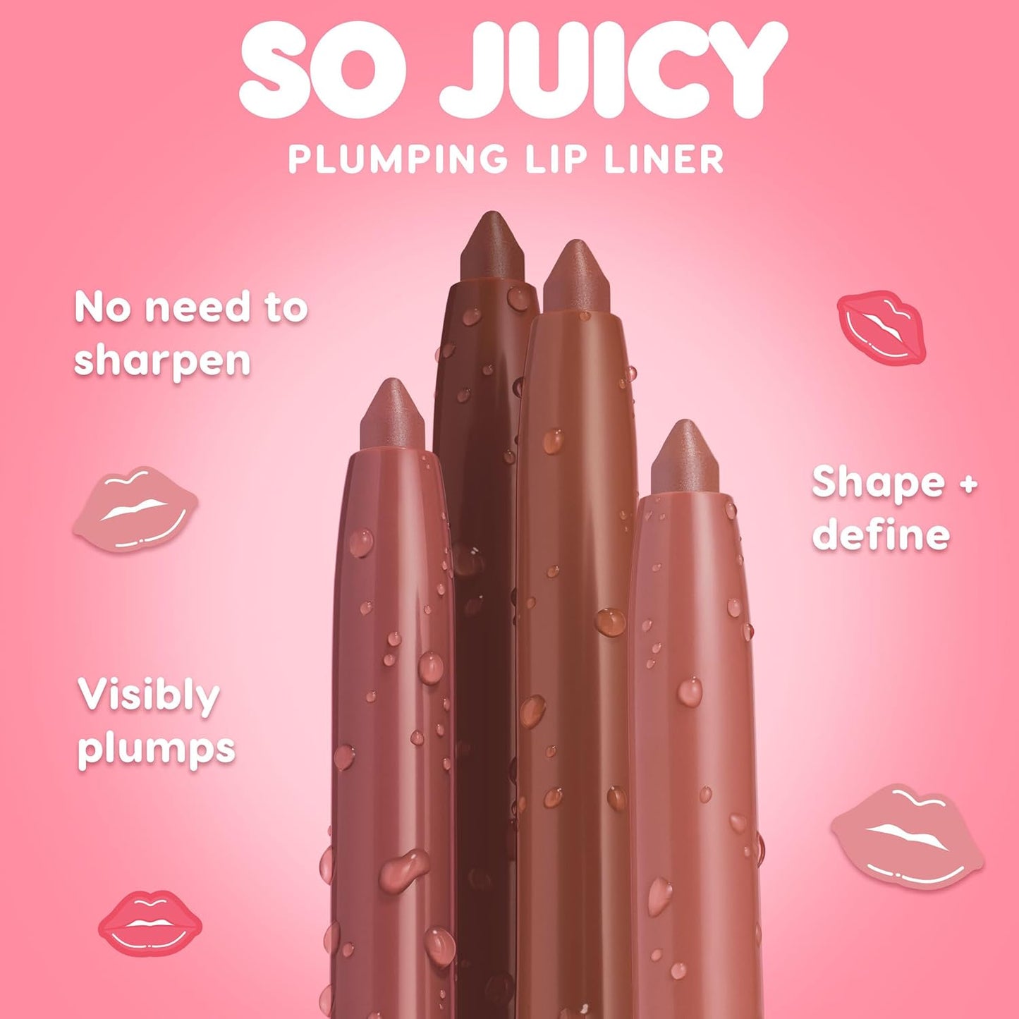 ColourPop Plumping Lip Liner - Long-Lasting Formula with Peptides & Ceramides | Group Chat (0.01 oz)