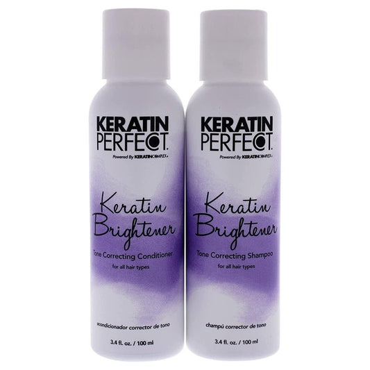 Keratin Perfect KP Brightener Travel Duo - Nourishing Hair Treatment | 3.4oz
