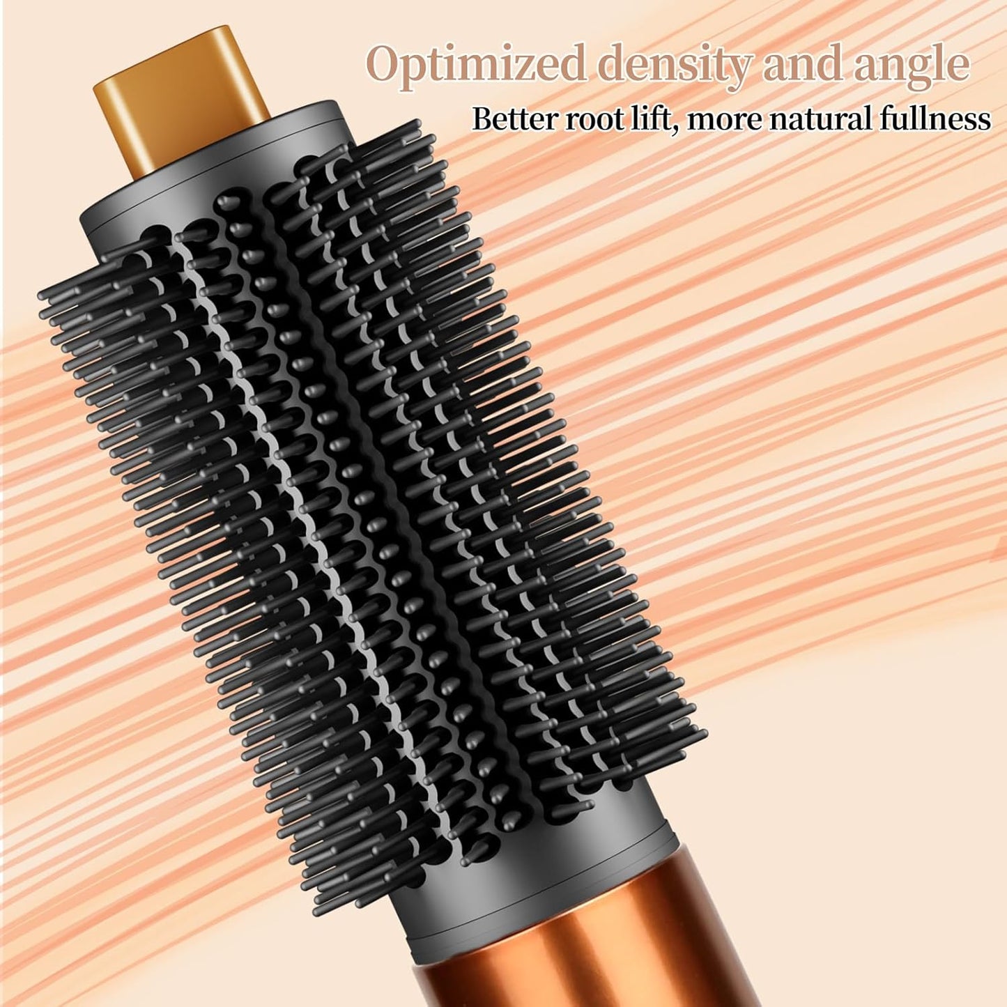 Dyson Airwrap Round Volumizing Brush - Flexible Bristles for Root Lift & Frizz Control | Compatible with HS01/05/08