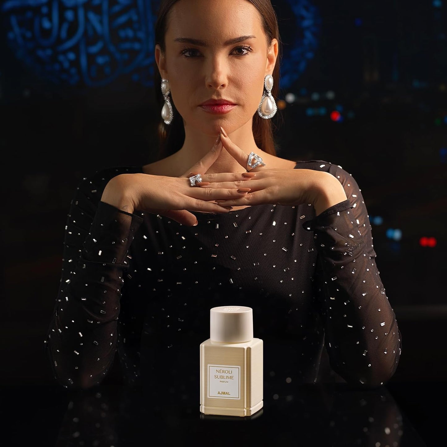 Ajmal Oud Marquis Néroli Sublime Eau de Parfum for Women - Luxury Floral Citrus Fragrance | 3.4 fl oz (100 ml)