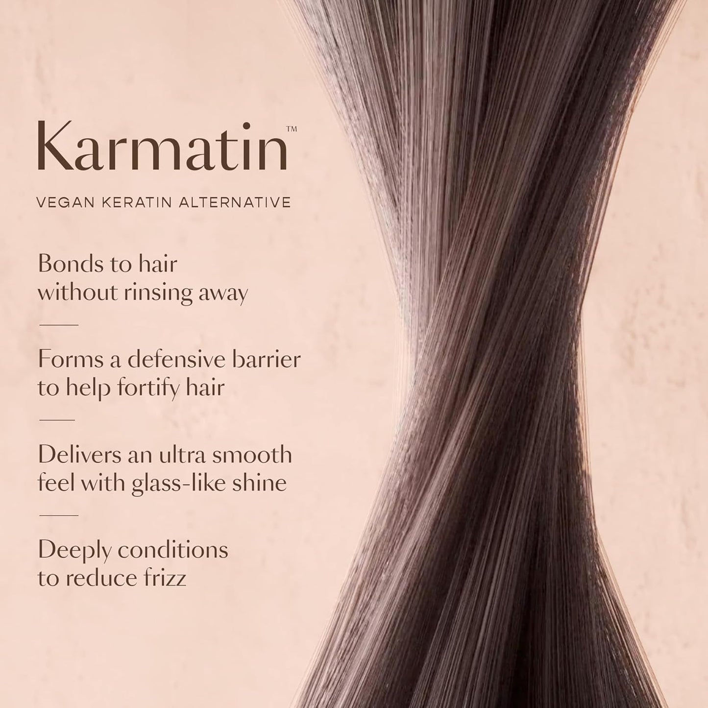 Leave-In Conditioner for Deep Hydration & Heat Protection - Vegan Keratin for Soft, Silky, Frizz-Free Hair