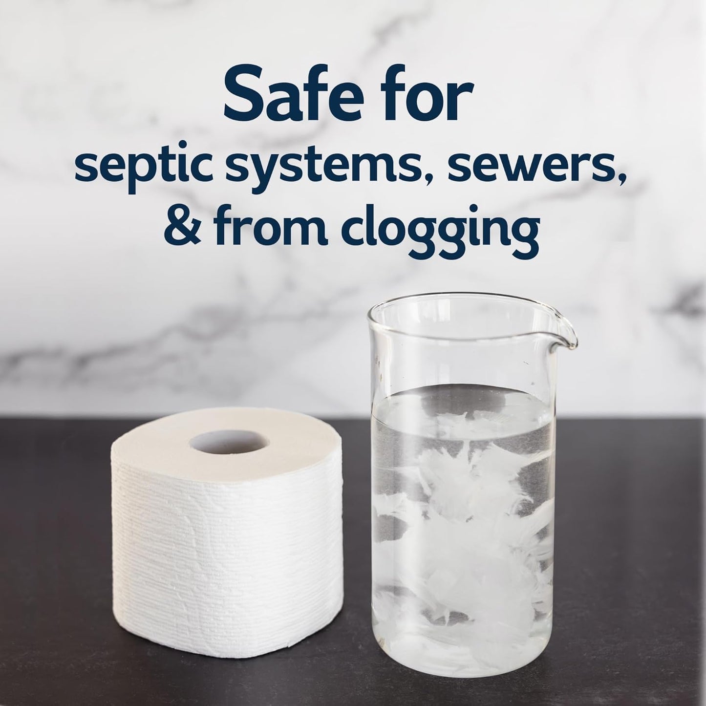 Cottonelle Ultra Clean Toilet Paper - Active Cleaning Ripples Texture, 24 Mega Rolls | Strong Bath Tissue