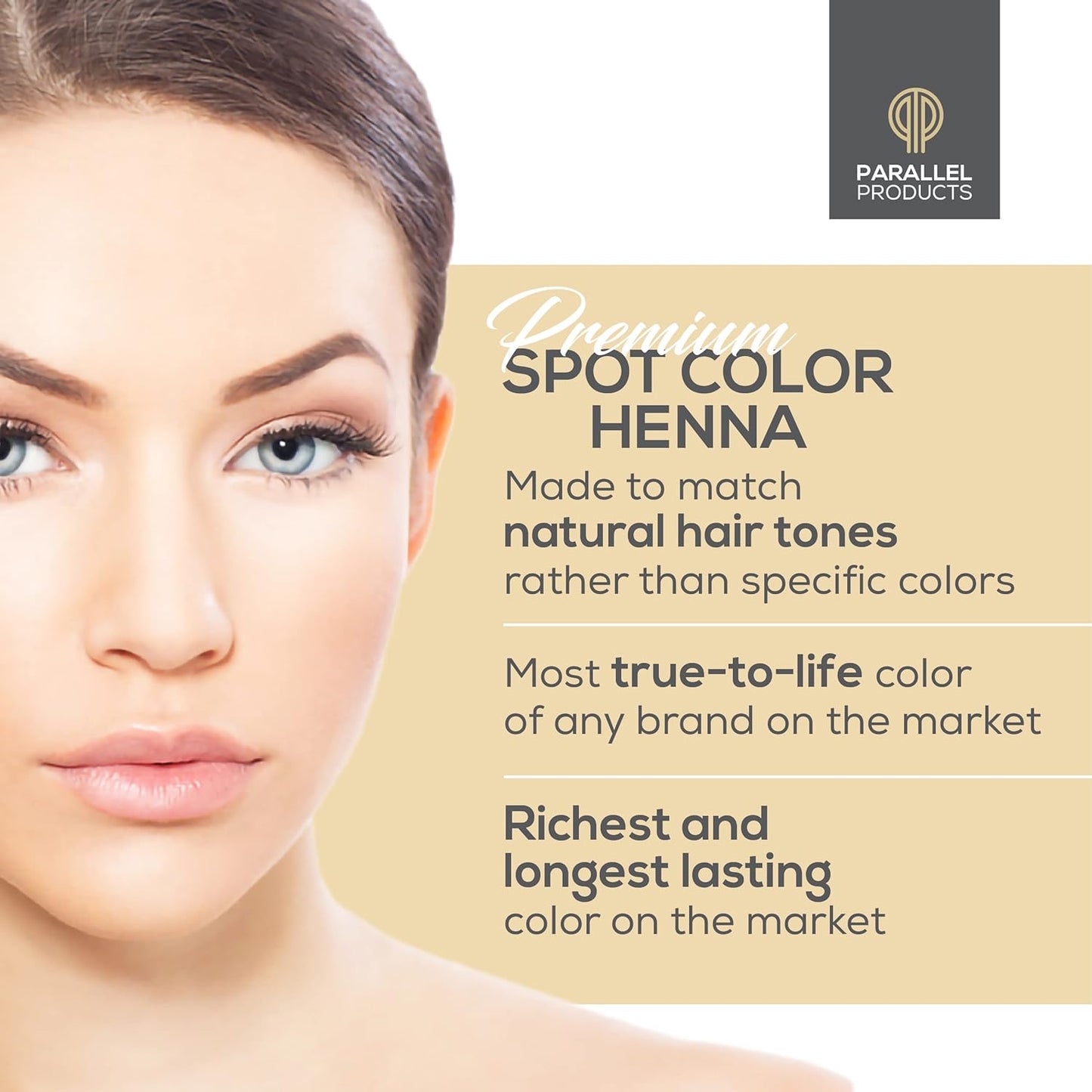 Henna Hair Color Kit - Professional Tinting for Gray Coverage | Complete Spot Coloring Set