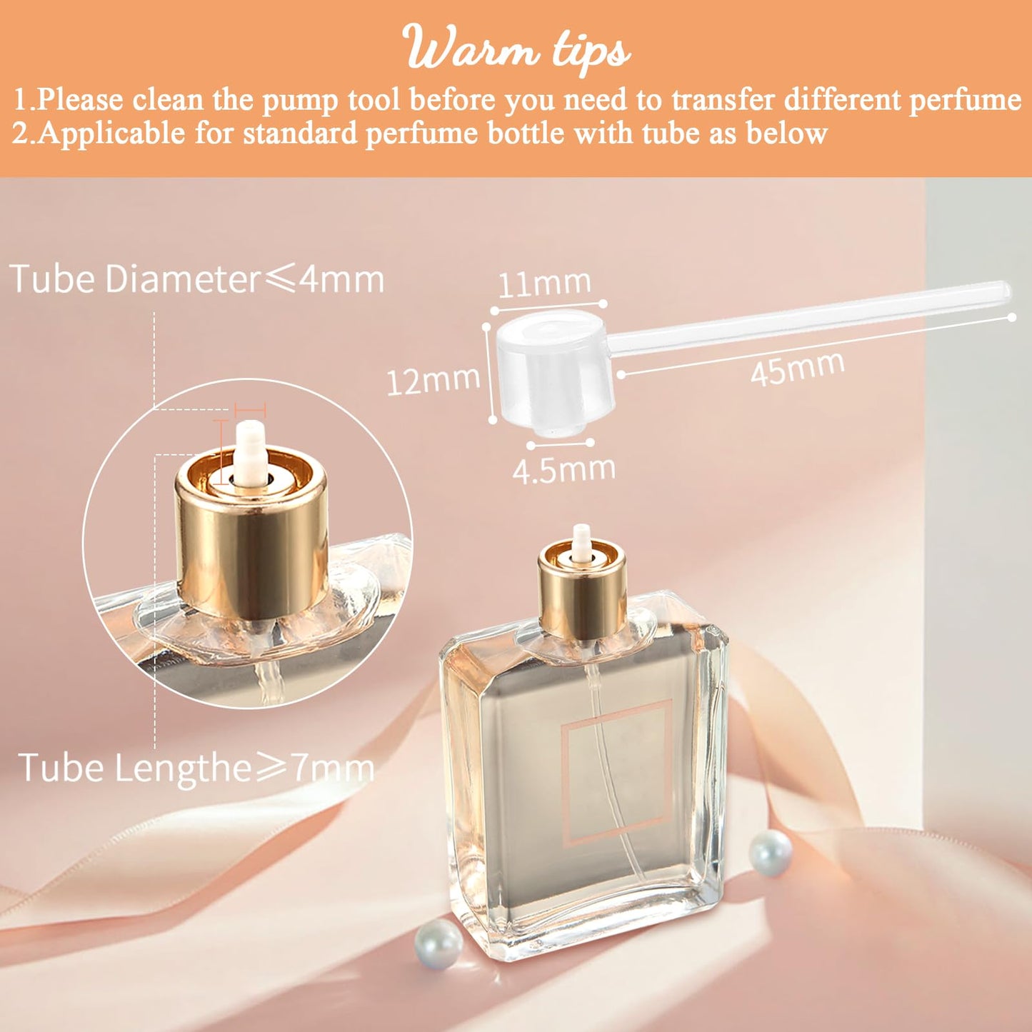 Zonon 56 Pieces Refillable Perfume Atomizer Mini Refillable Spray Perfume Bottle Portable with 56 Pieces Refill Pump Dispenser Pump Transfer Tool for Outgoing (Rainbow Color,5 ml)