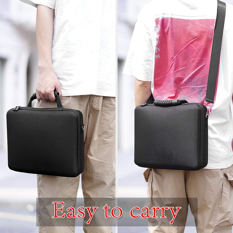 PAIYULE Large Football Card Game Case Storage Holder for 2500+ Cards, Fits for Main Card for C. A. H, Baseball Basketball Sport Card Box for PM TCG, for TMG,and More Card Games-(Bag Only)(Black)