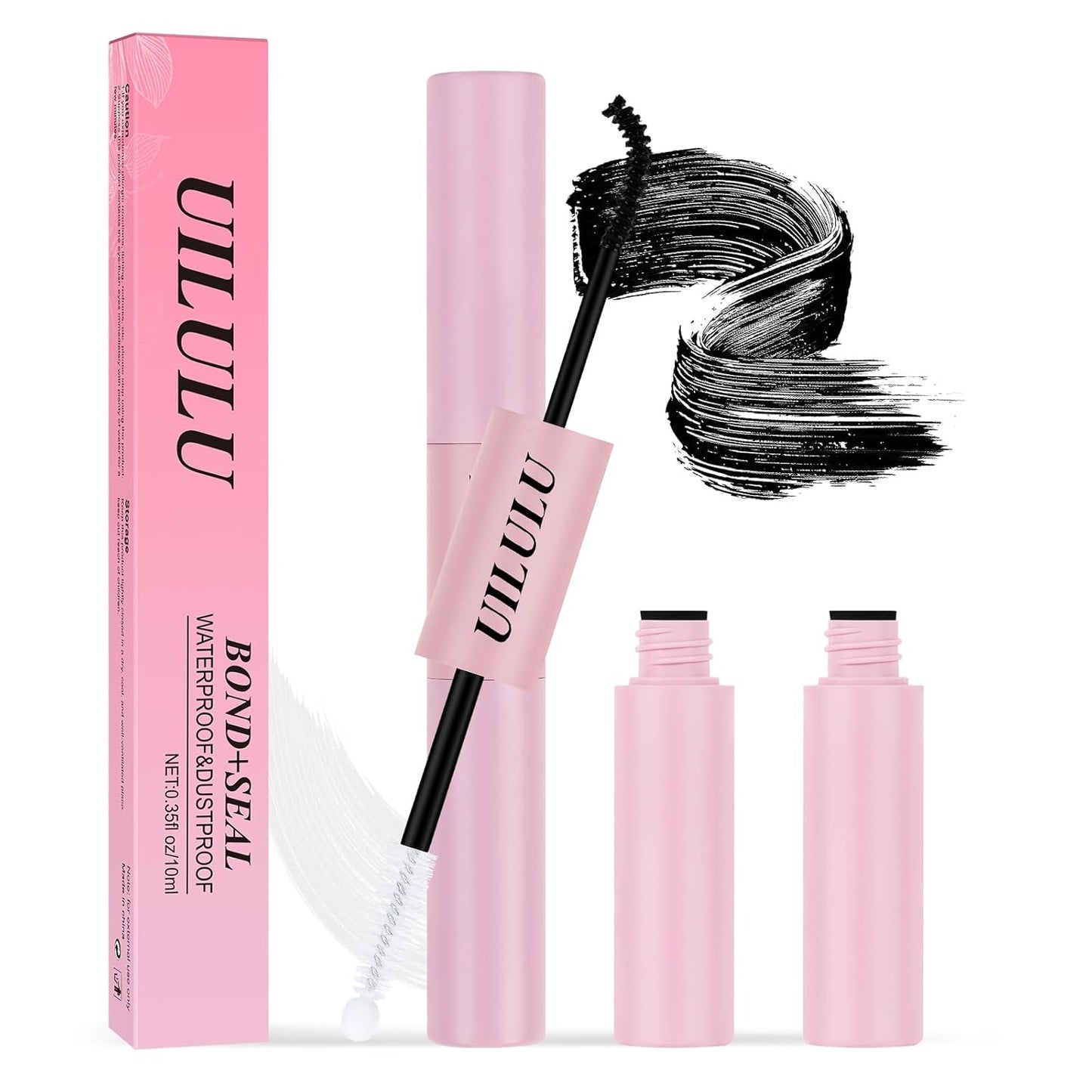 Lash Bond and Seal - 2-in-1 Waterproof Eyelash Adhesive & Sealer (5ml) | Strong Hold for DIY Lash Extensions