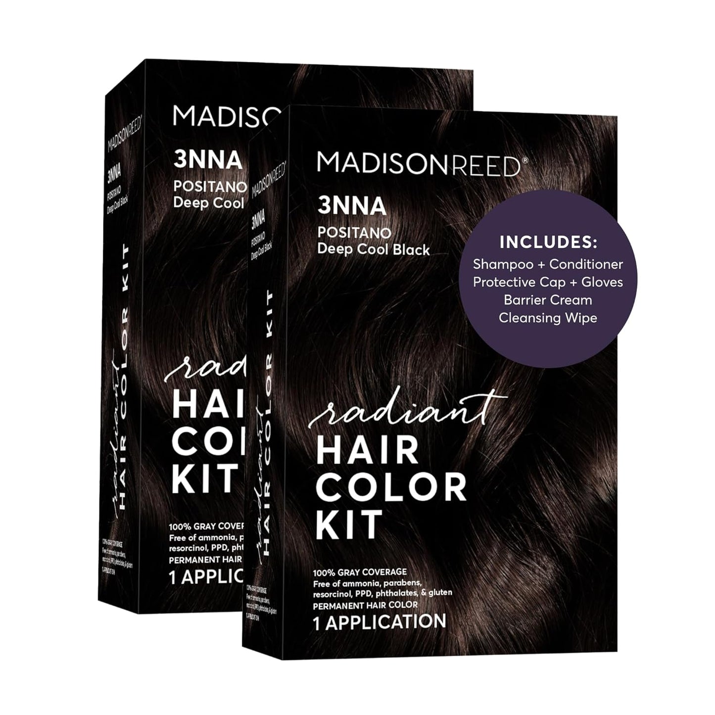 Madison Reed Radiant Hair Color Kit - 5RV Dark Garnet Red | Vivid Permanent Dye for Bold Color & Maximum Shine