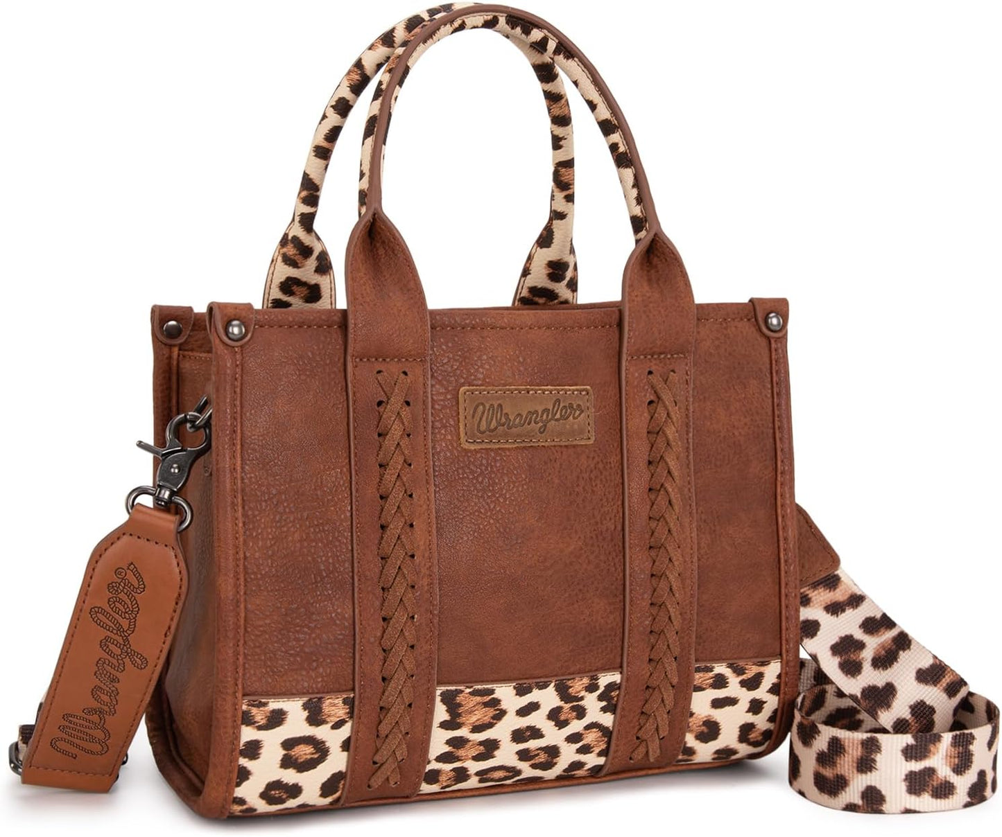 Montana West Tote Bag - Western Cow Print Purse for Women | Designer Top Handle Handbag