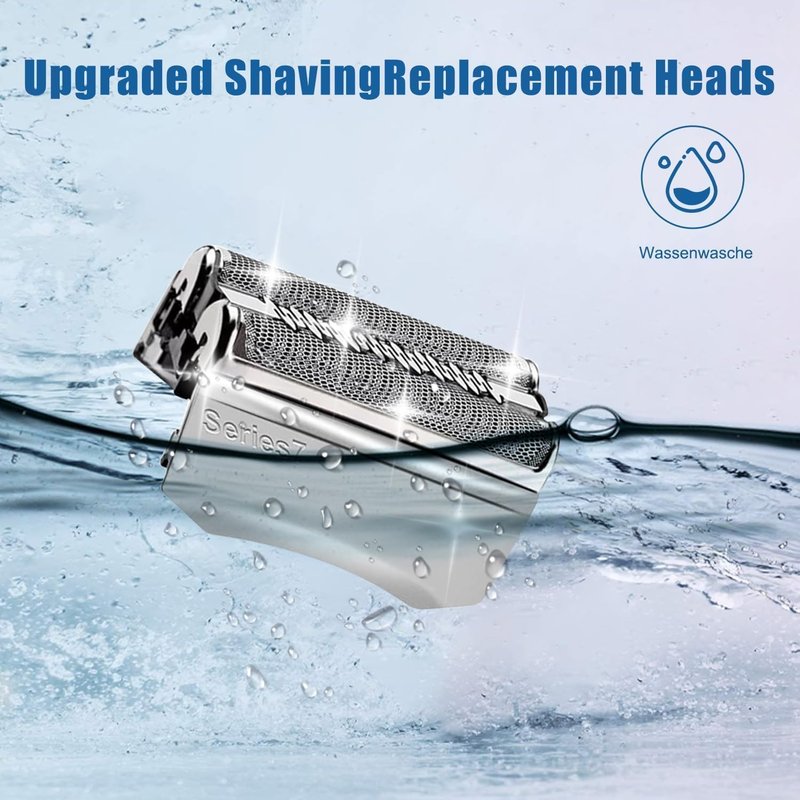 Series 7 70S Electric Shaver Head Replacement,Compatible with Series 7 Shavers 720cc, 730cc, 735s, 750cc, 760cc, 790cc-3Packs