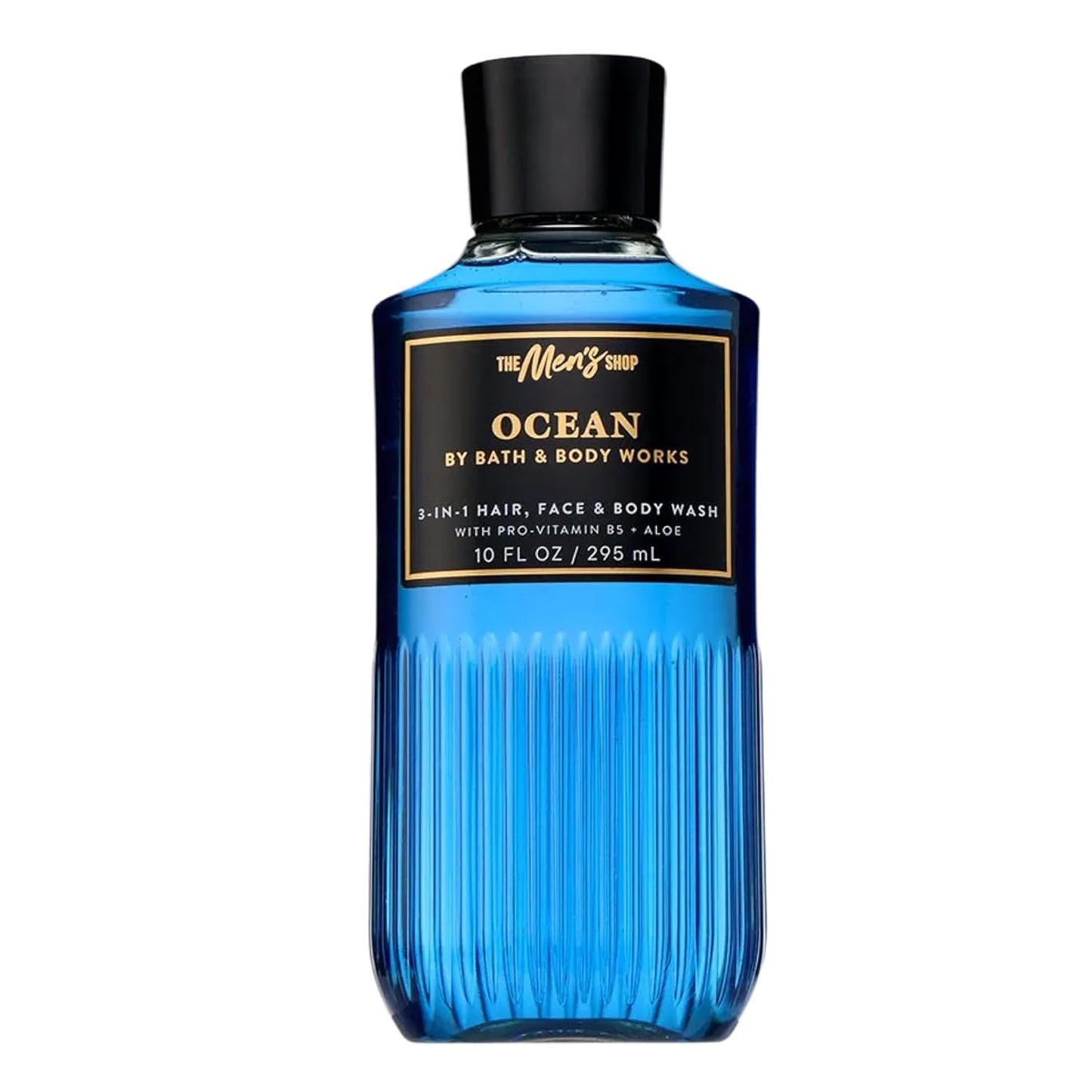 3-in-1 Hair, Face & Body Wash for Men - Ocean Scent Shampoo & Cleanser with Pro-Vitamin B5 & Aloe | 10 fl oz - 2 Pack