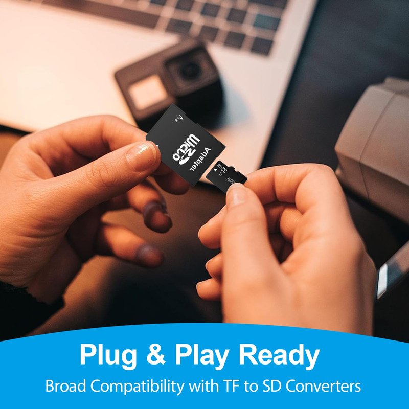 Micro SD Card 256MB(0.25GB), Bulk Low Capacity Memory Card with SD Adapter, for MP3 Players, Old Phones, Small Files Only - Not for Camera/Dashcam/GB Devices