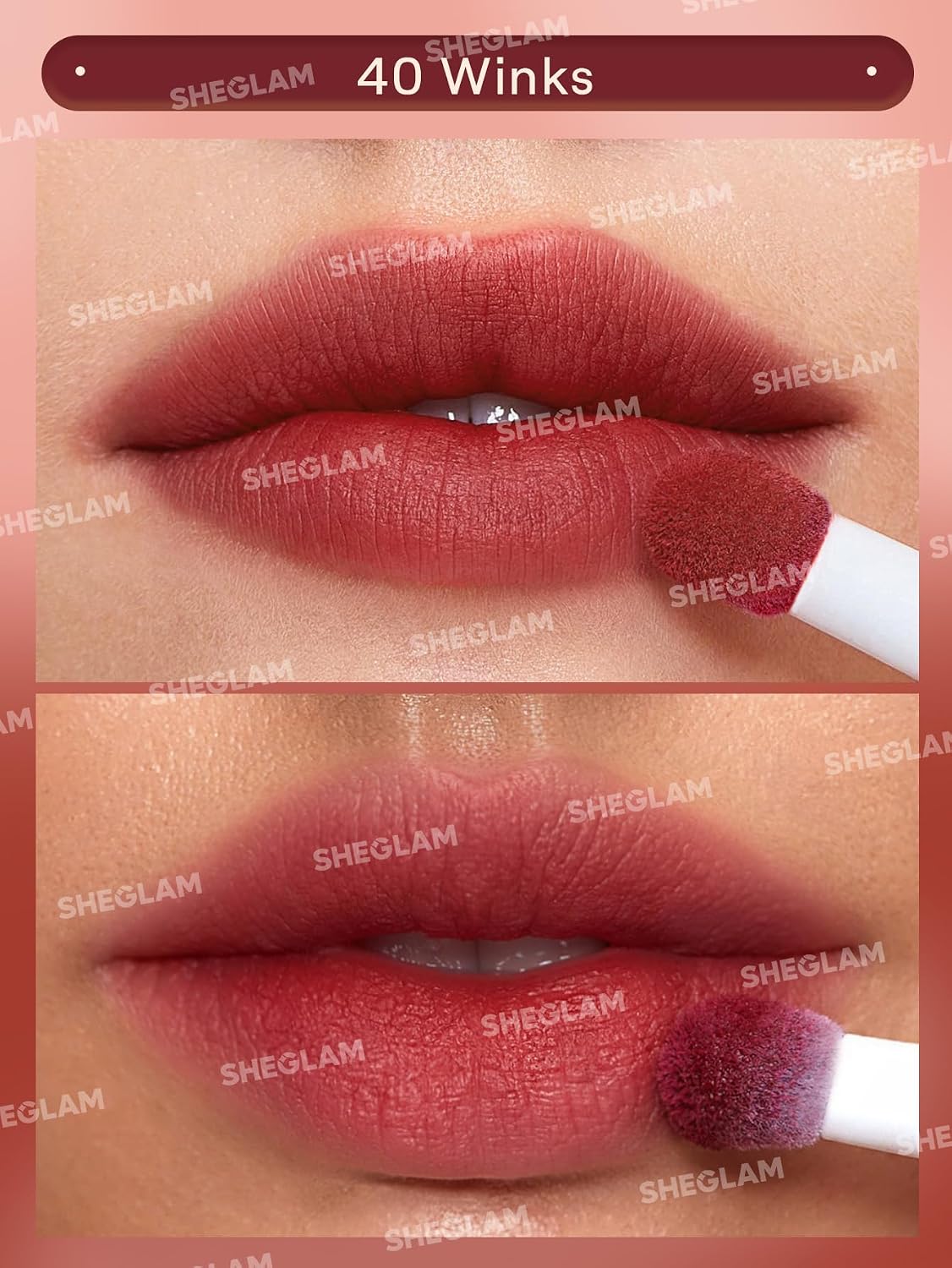 Pout Pillow Cushion Lip Gloss | Moisturizing Liquid Lipstick with High Shine Finish - 40 Winks