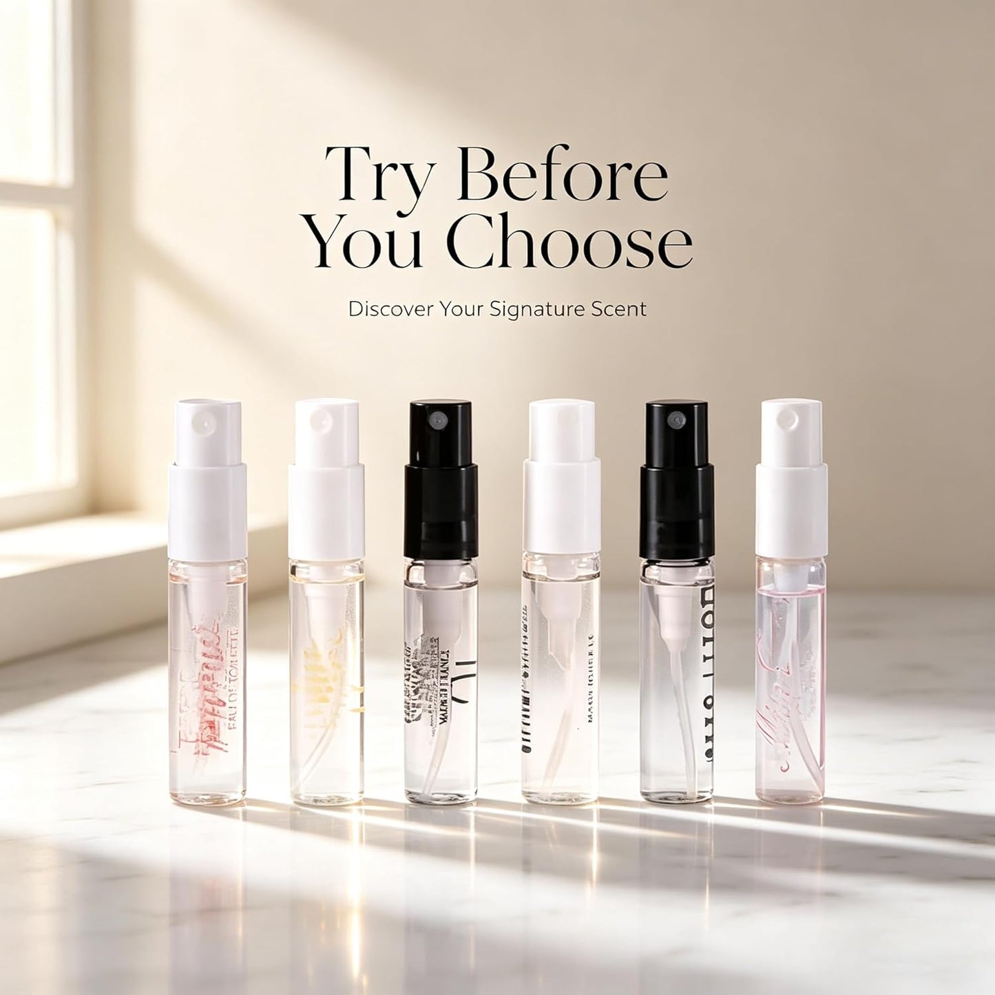 Designer Fragrance Sampler Set - 20 Luxury Mini Perfume Vials for Women | Perfect Gift for Girlfriend, Wife, or Mother