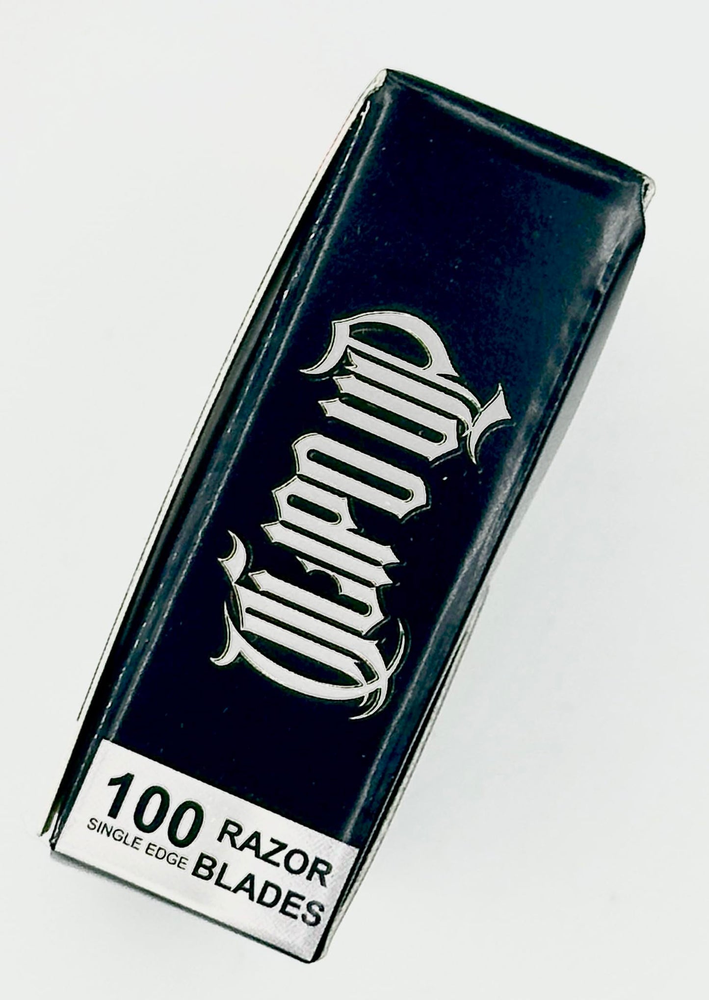 Professional Platinum Single Edge Barber Razor Blades, 100-Pack, Chromium Stainless Steel, Teflon Coated CLIPD UP
