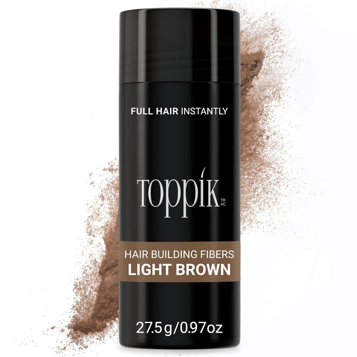 Toppik Hair Building Fibers - Instantly Thicker & Fuller Hair | 9 Shades, 4 Sizes Available