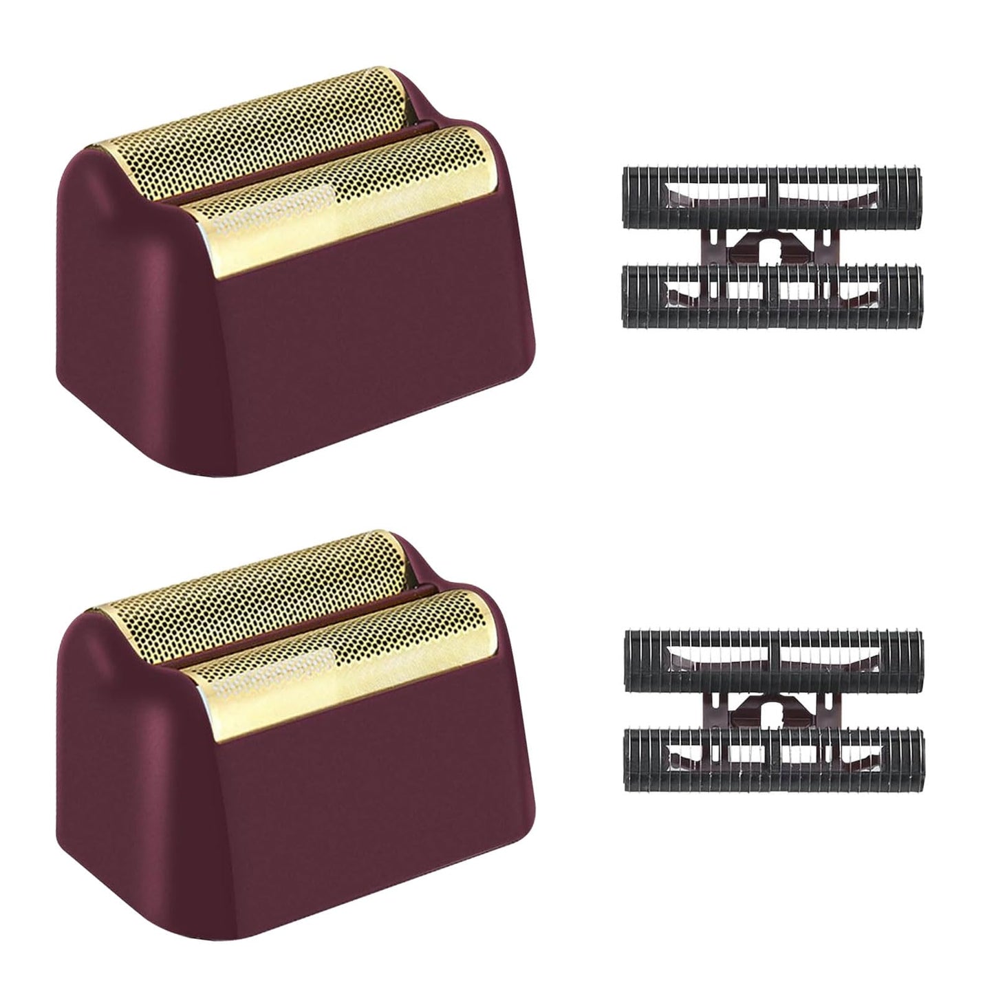 Professional 5 Star Series Finale Shaver Replacement Foil and Cutter Bar Assembly Compatible With Wahl Shaver Foil 7031-100, 7043-100 (Red-2)