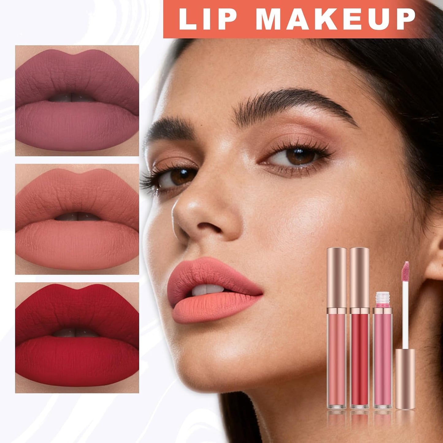 Makeup Kit for Teen Girls - Complete Gift Set with Foundation, Eyeshadow, Lipstick, Eyeliner & Brushes | Perfect for Beginners