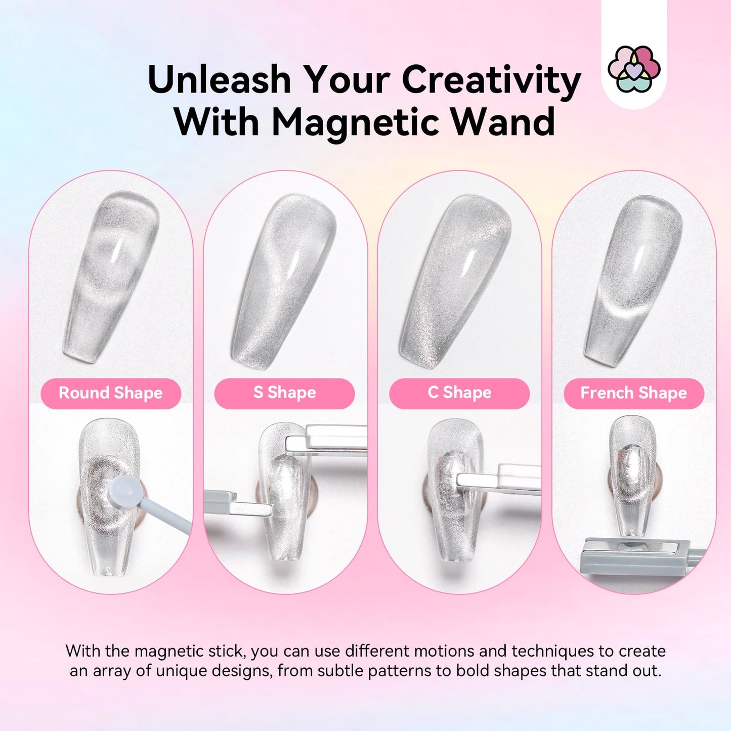 SAVILAND 12 Colors Crystal Cat Eye Gel Nail Polish Set: Glitter Shiny Dreamy Series with Double-head Magnetic Stick Reflective Disco 2025 Fall Gel Nail Polish Manicure DIY Nail Art Salon Home Gifts