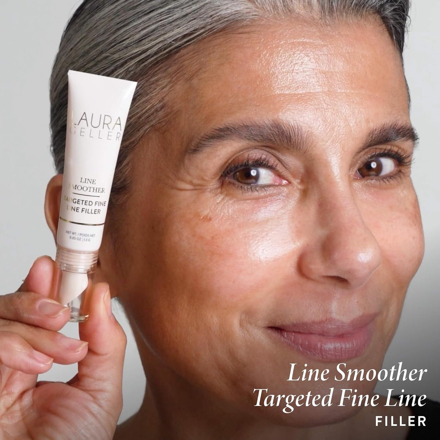 Line Smoother Full Face Kit - Fine Line Smoothing Primer, Baked Foundation & Concealer for Mature Skin | Porcelain