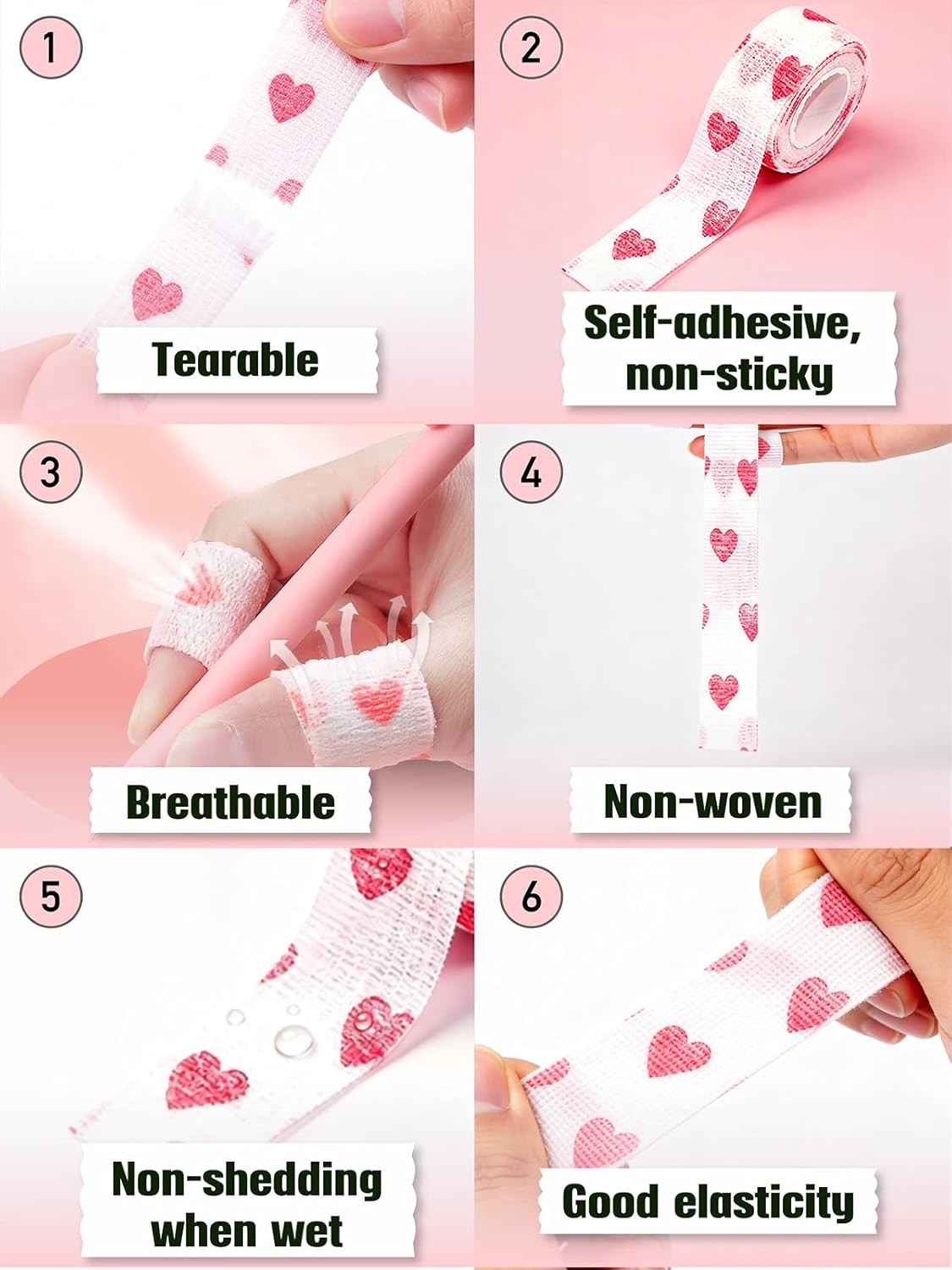 Skin Picking Prevention Finger Covers - Self-Adhesive Anti-Picking Caps for Dermatillomania | Flexible Comfort & Cuticle Protection