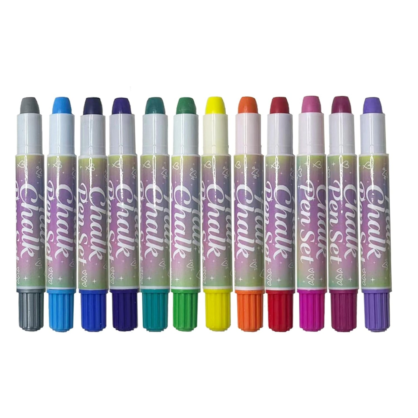 Hair Chalk Set - 12 Washable Temporary Hair Colors for Kids & Adults | Perfect for Parties & Holidays