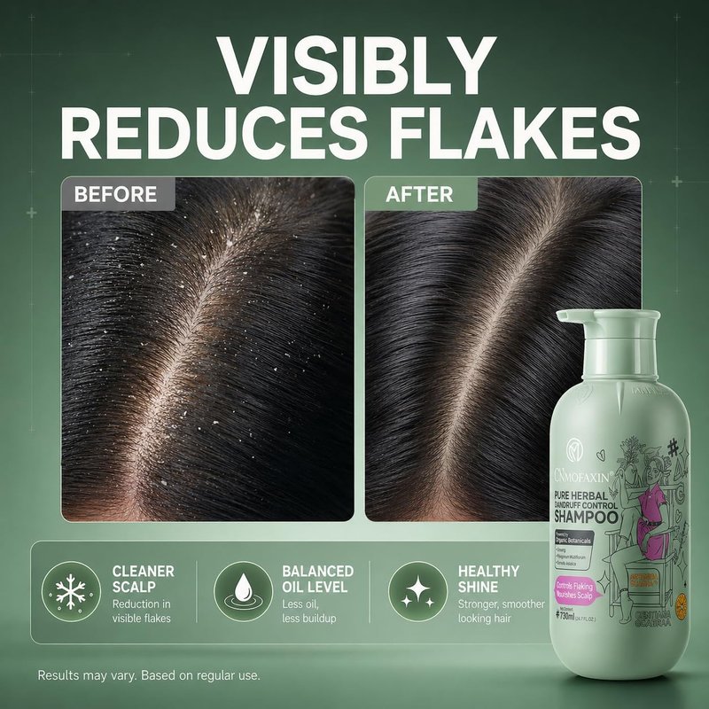 Anti Dandruff Shampoo - Salicylic Acid & Piroctone Olamine for Itchy Scalp Relief | 24.7 fl oz
