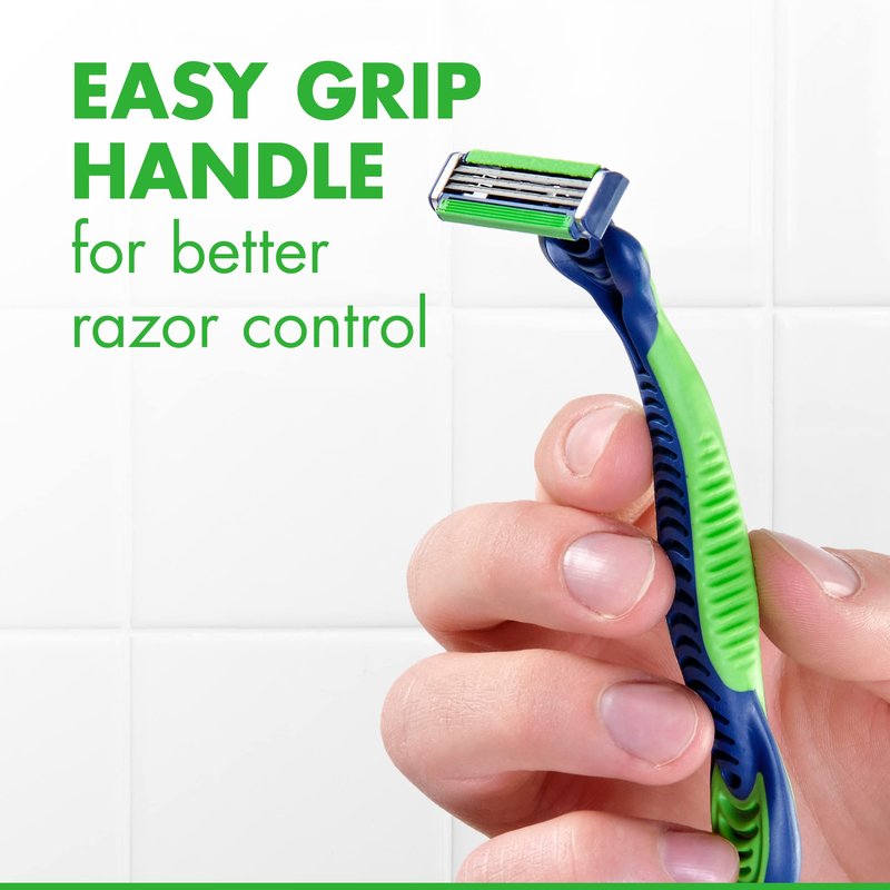Gillette Sensor3 Sensitive Men's Disposable Shaving Razors, 12 Count