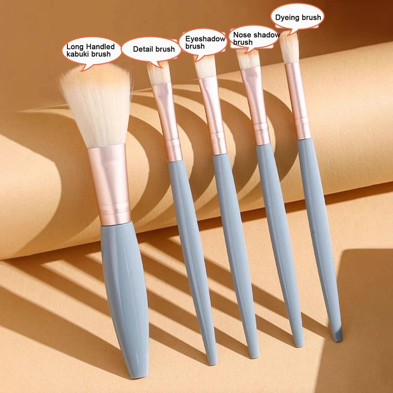 Easy-taken Travel Makeup Brush Set,Makeup Brushes Travel Set - Eyeshadow & Eye Shadow Brushes, Complete Function Cosmetic Brushes Kit