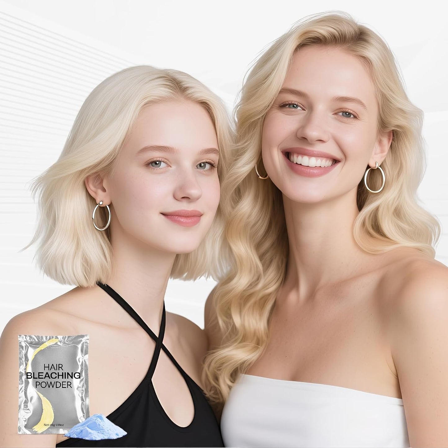 Hair Bleach Powder - High Performance Lightening Up to 8 Levels | 45g/1.59oz