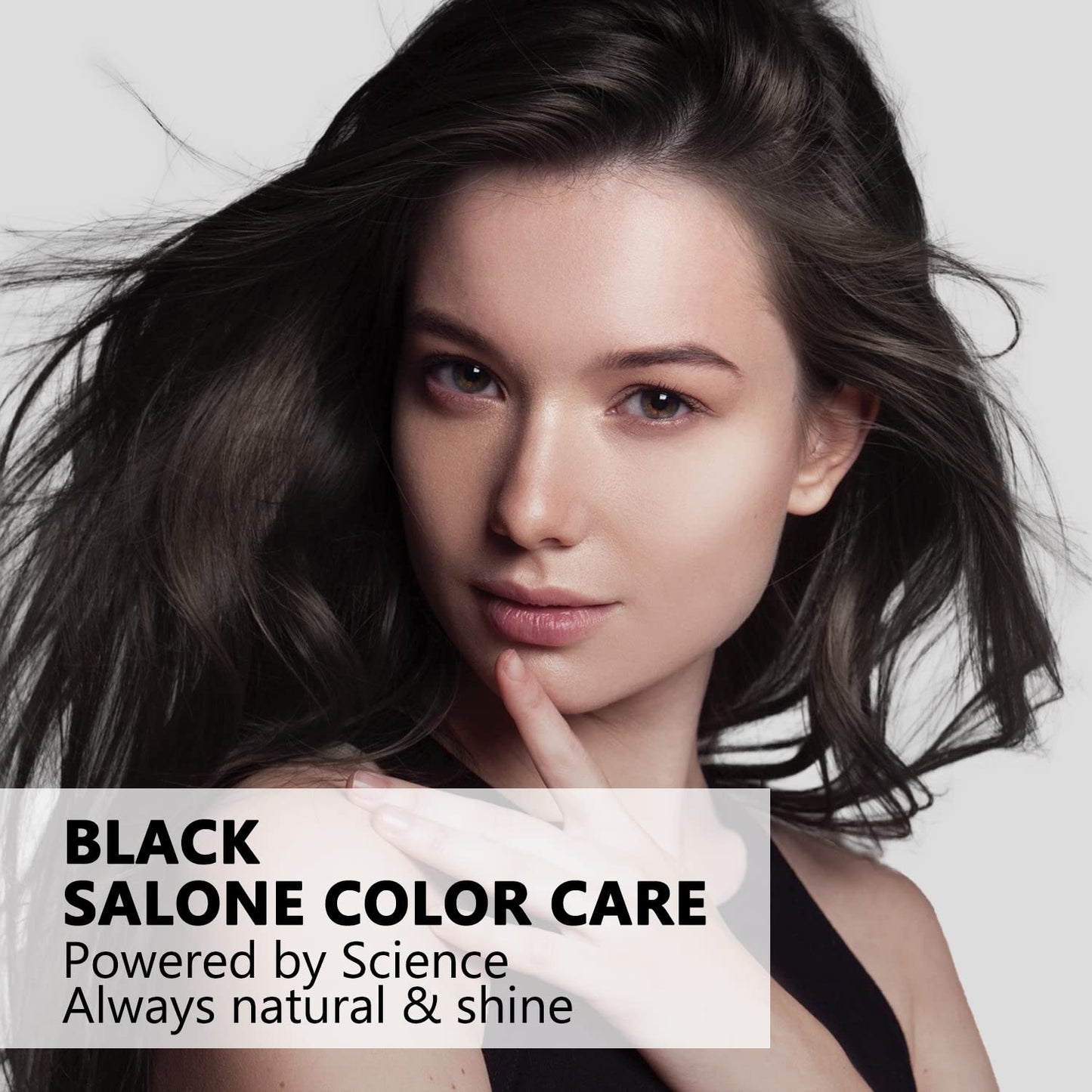 Dexe Black Hair Shampoo - Instant Permanent Hair Dye for Men & Women | Natural Ingredients, Lasts 30 Days
