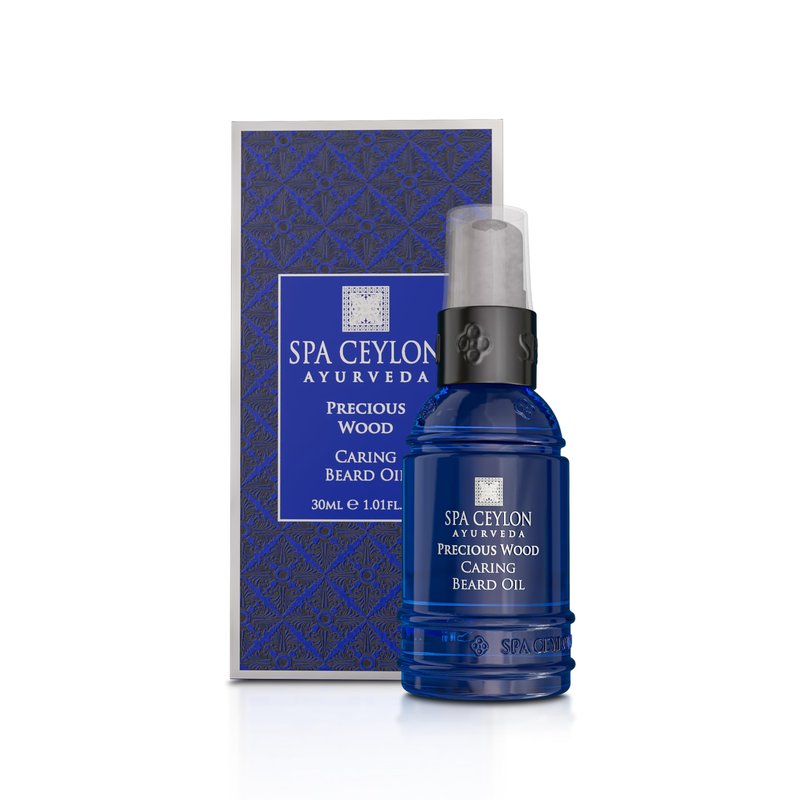 SPA CEYLON Precious Wood Caring Beard Oil | Beard Moisturize & Conditioner | Non-greasy men's beard care | 30ml