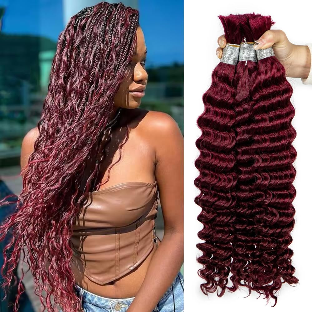Dreadlock Extensions - 100% Human Hair, Handmade Permanent Locs | 30 Strands, 4 Inch, Can Be Dyed & Curled