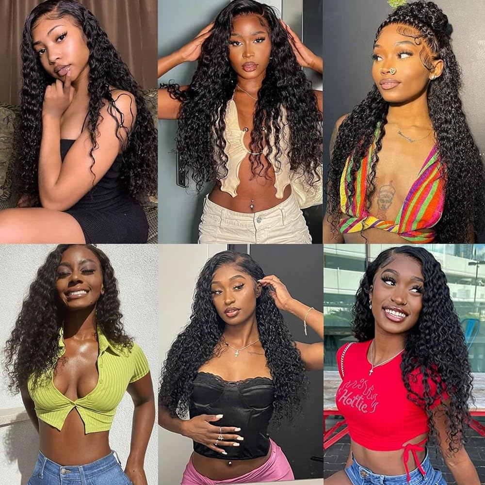 Human Hair Bundles Curly Bundles 14 16 18 Inch Unprocessed Virgin Mixed Length Natural Black Color Bundle Hair Extensions