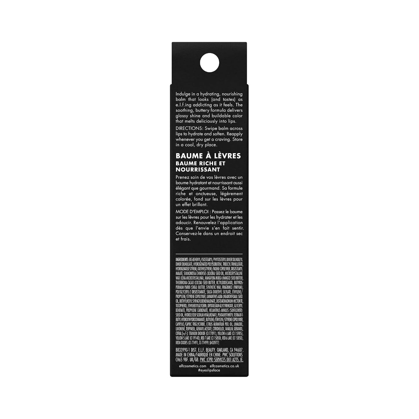 e.l.f. Glow Reviver Melting Lip Balm - Hydrating Tinted Glossy Finish | Vegan Sherbet Punch