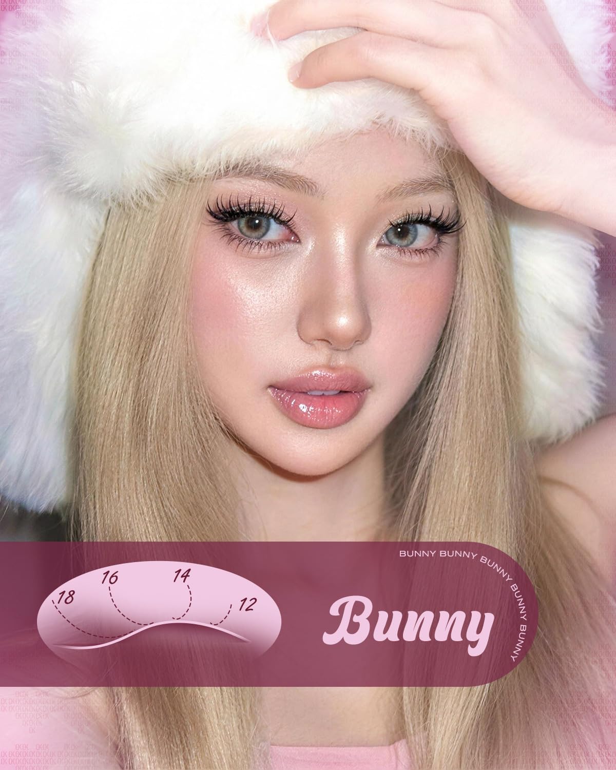 OKAYLOVE Bunny Lash Clusters Eyelashes Clusters