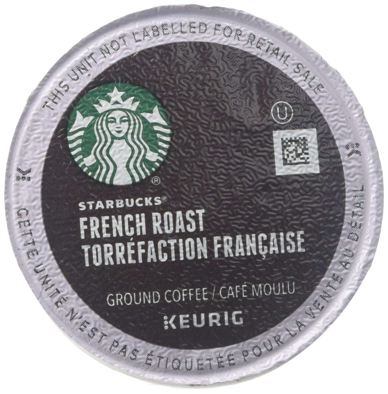 Starbucks K-Cup Coffee Pods - Dark Roast French Roast for Hot or Iced Coffee | 96 Count