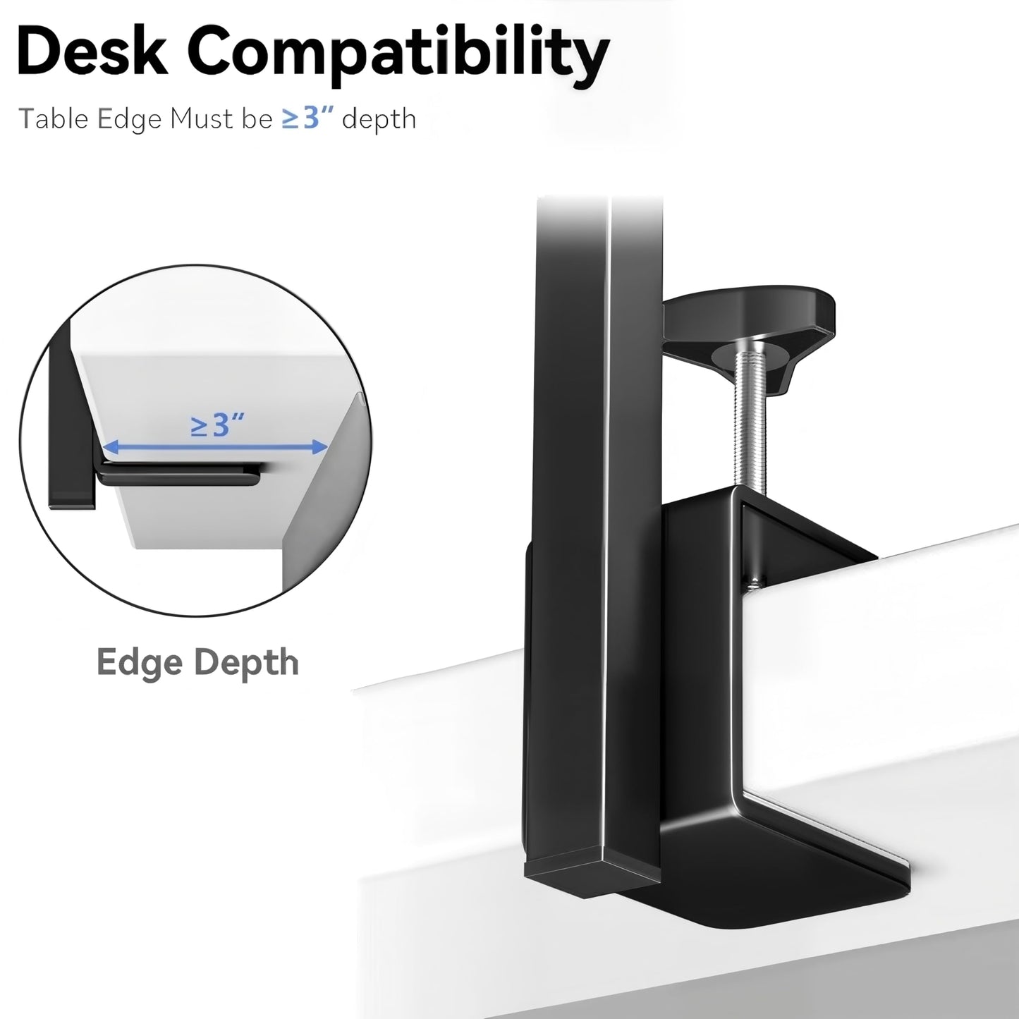 Foldable Dog Grooming Arm with Clamp: Adjustable Height 26"-40", Dog Grooming Table Arm with Hammock and No-Sit Holder, Grooming Restraint for Small Medium Dogs at Home or Salon