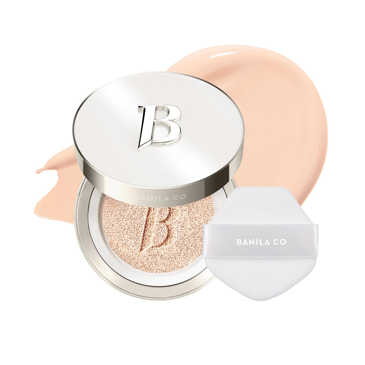 BANILA CO Covericious Ultimate Cover Cushion | Pore Blurring & Seamless Finish | Up to 100HR Long-Wear Matte Foundation | 20 Inclusive Shades | Korean Cushion Foundation (14g / 0.49 oz), 21C ROSE