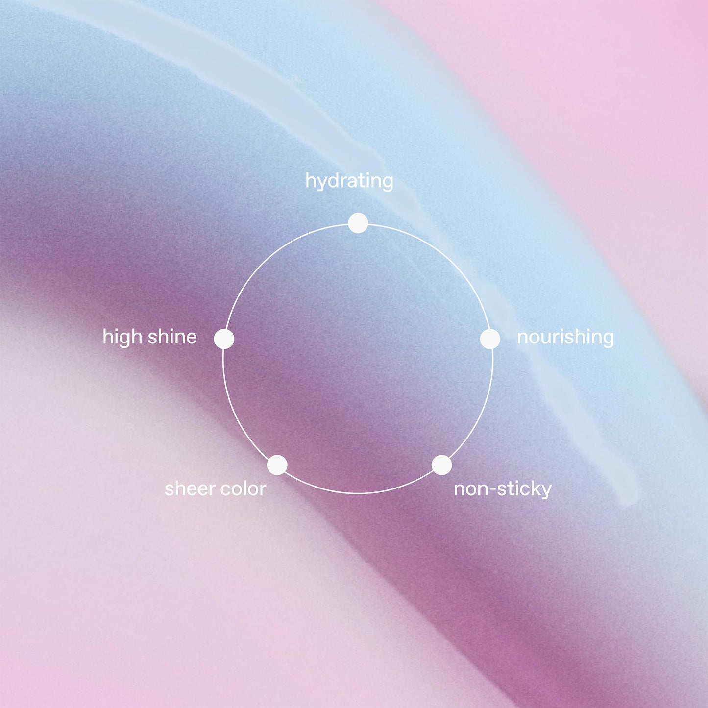 r.e.m. beauty by ariana grande | Essential Drip Glossy Balm in Cotton Candy PH | High Shine Nourishing Lip Balm | Hydrating Hyaluronic Acid | Smooth Glossy Finish