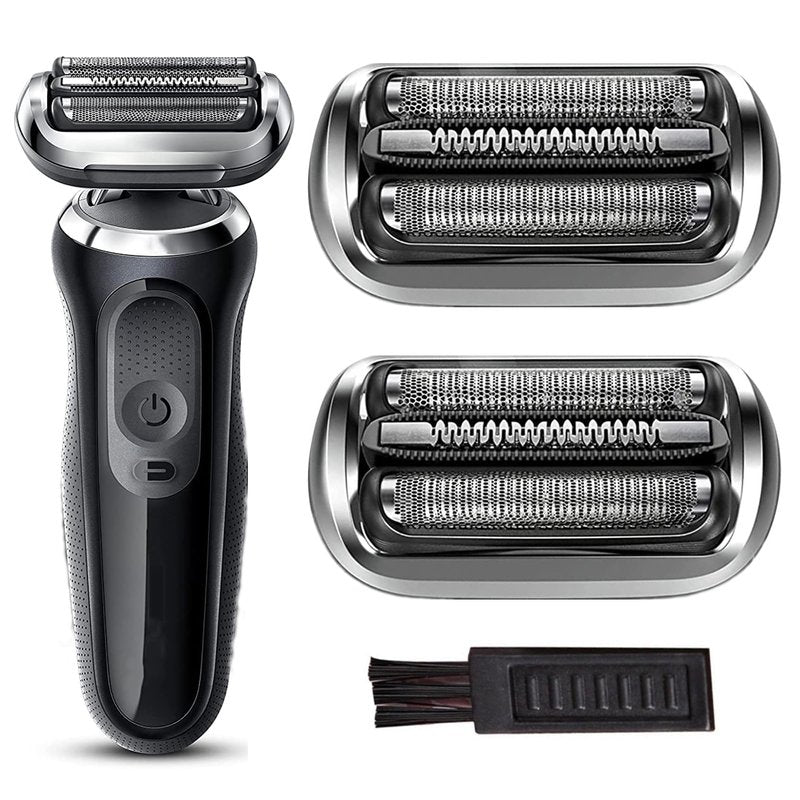 Series 7 Replacement Head 73S for Braun Electric Shaver, S7 Replacement Head Compatible with Braun Razor New Generation 7020s 7025s 7085cc 7027cs 7071cc 7075cc (2 Count)