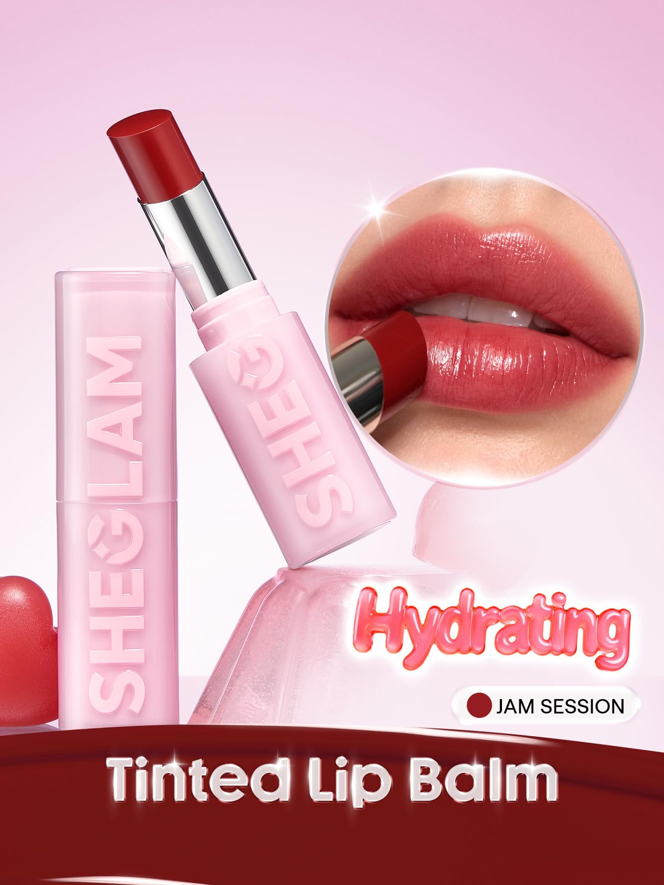 SHEGLAM Silk Slip Lip Oil Balm-305 Jam Session