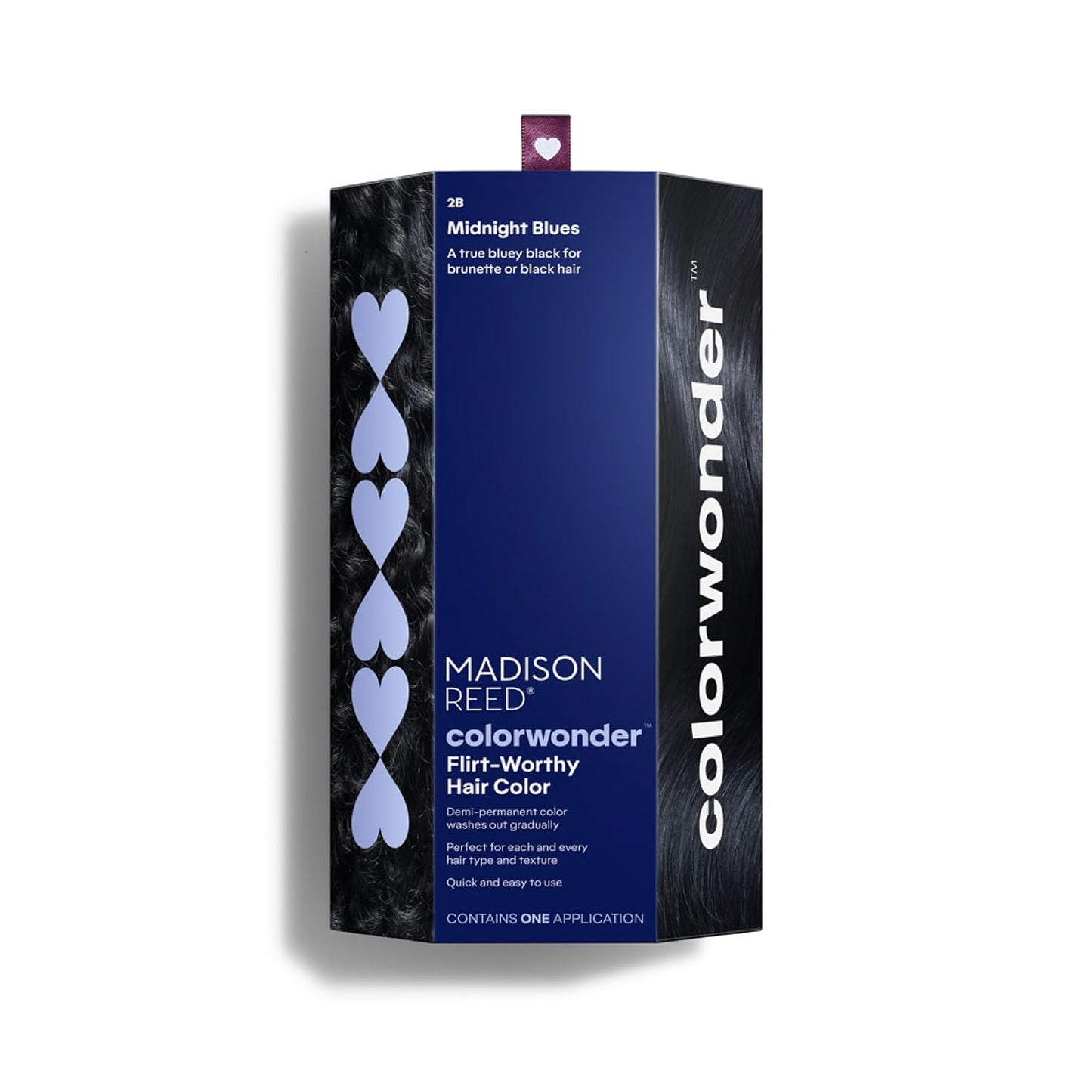 Madison Reed ColorWonder Demi-Permanent Hair Color Kit - 2B Blue Black | Vivid Blue Undertone, Ammonia-Free, No Bleach Needed