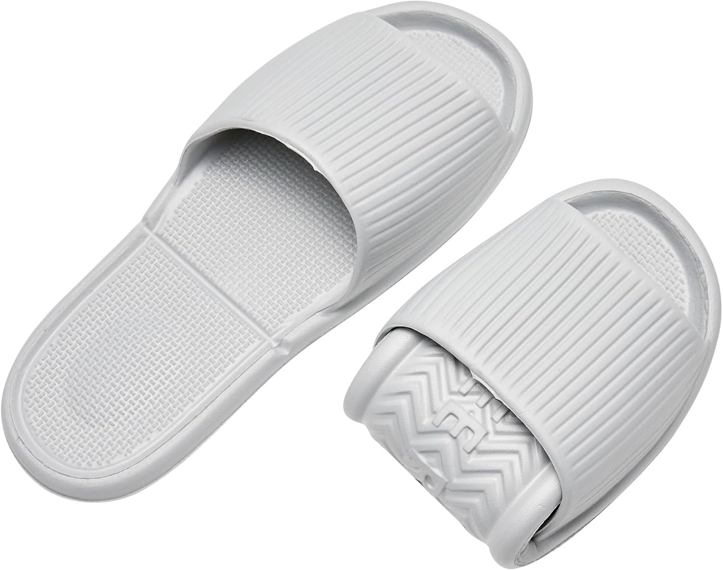 Foldable Portable Shower Shoes - Non-Slip Slippers for Hotel Guests & Spa | Lightweight EVA Quick-Drying Footwear