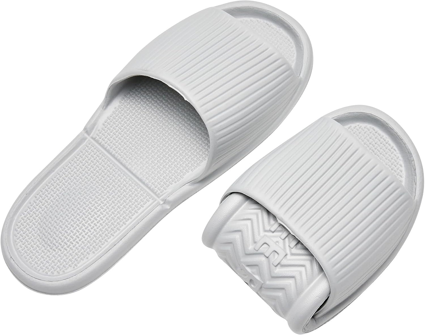 Travel Shower Shoes - Foldable Non-Slip Slippers for Unisex | Lightweight EVA Quick-Drying Water-Resistant Slides