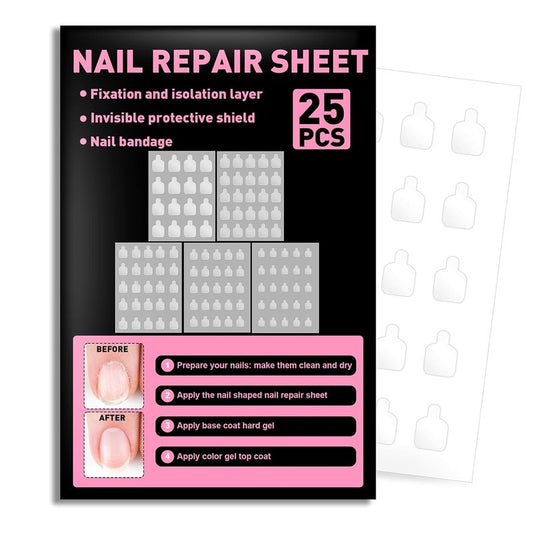 Nail Repair Patches - Pre-Cut Protective Layer for Damaged Nails | Easy to Use, Invisible, 580 Units