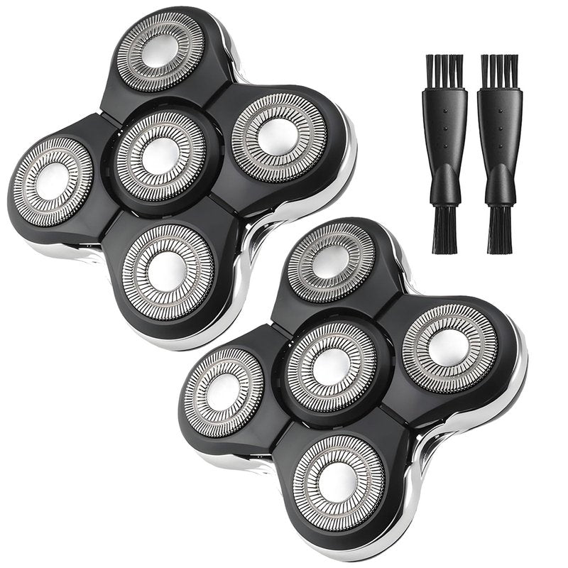 Balder Pro Replacement Head Compatible with Remington Balder Pro Head Shaver XR7000, 2 Pack Remington Shaver Replacement Heads, 2 Cleaning Brush
