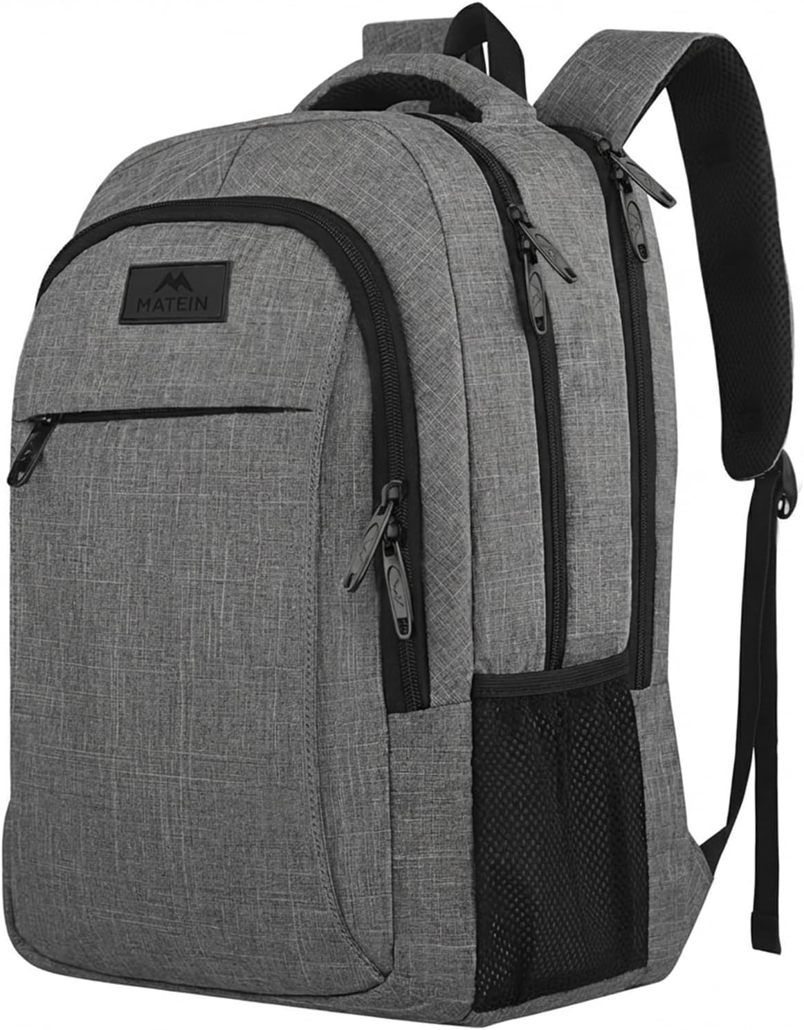 MATEIN Travel Laptop Backpack - Anti-Theft Water-Resistant Bag for 15.6" Laptops | Grey