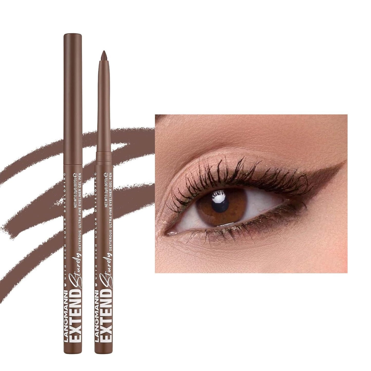 Cream Eyeliner Set - Quick-Drying, Waterproof & Smudge-Proof | 12 Versatile Shades for Sensitive Eyes