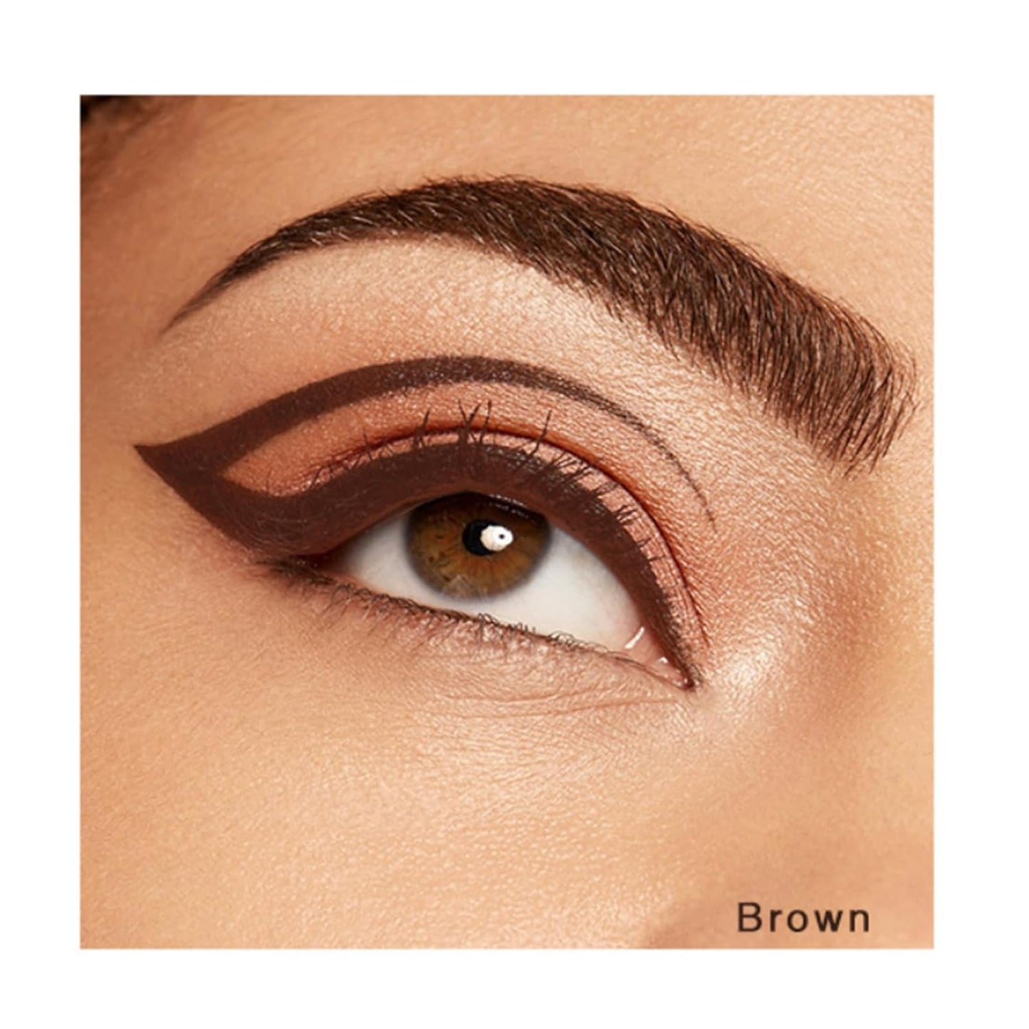 Revant Beauty Eyeliner for Mature Women, Round Tip Design - Waterproof, Sweat and Smudge Resistant Precision Eyeliner for All Day Use(Brown)