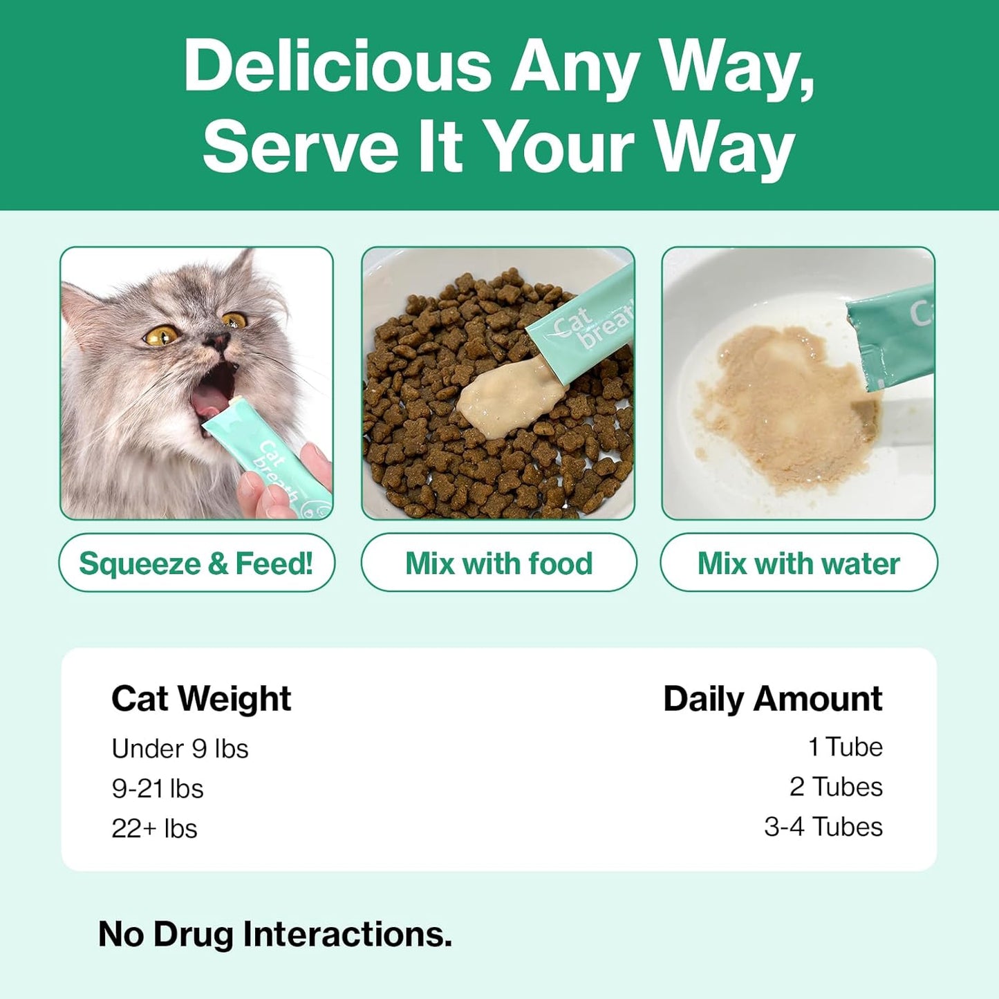 Cat Bronchial Supplements - Lickable Chicken Formula for Sneezing, Asthma & Cold Relief | 1 Pack